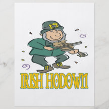 Irish Hodown Personalised Flyer