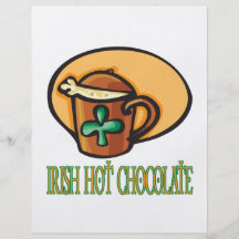 Irish Hot Chocolate Personalized Flyer
