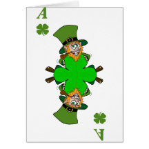 Irish Luck Card