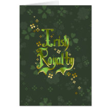 Irish Royalty Cards