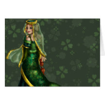 Irish Royalty Greeting Card