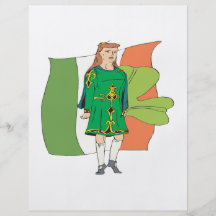 Irish Royalty Personalised Flyer