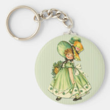 Irish Shamrock Stroll Keychains