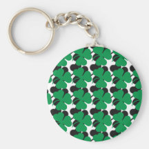 Irish Shamrocks Pattern Key Chains
