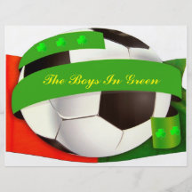 Irish Soccer Flyer
