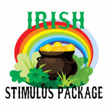 Irish Stimulus Pot of Gold Cut Outs