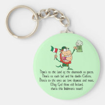 Irish Toast Keychain