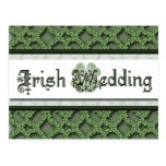Irish Wedding Invitation Post Card postcards