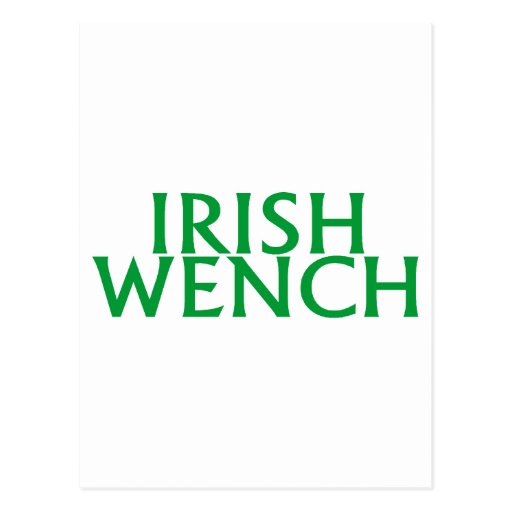 Irish Wench Postcard