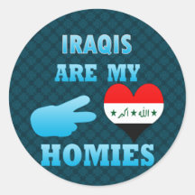 Irishs are my Homies Stickers