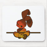 iron shaolin bunny fury mousepads