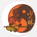 iron shaolin bunny fury sticker