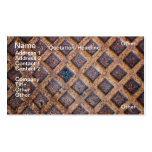 Iron surface business card templates