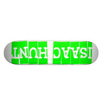 isaac hunt skate board deck