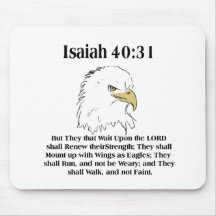 Isaiah 40:31 Mousepad