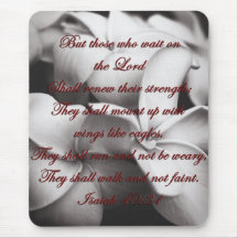 Isaiah 40:31 mousepad