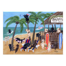 Island Vacation Labs Summer Party Invitations