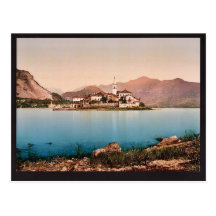 Isola Pescatori I, Maggiore, Lake of, Italy vintag Post Card