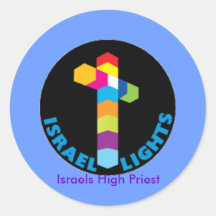 Israel-Final, Israels High Priest Round Sticker