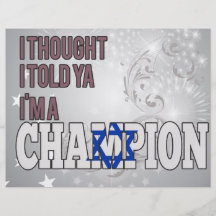Israeli and a Champion Flyer