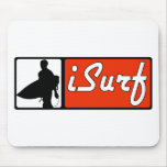 iSurf Red Mouse Pads