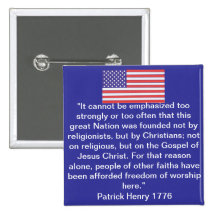 It cannot be emphasized too strongly or too often pinback button