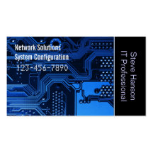 IT Computer Programmer Technician Business Card