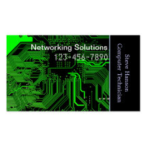 IT Computer Programmer Technician Business Cards