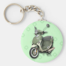 Italia Genuine Buddy International scooter Key Chain