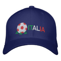 ITALIA Italy Embroidered Baseball Cap