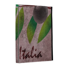 Italia Olives iPad Folio Cases