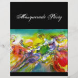 ITALIAN CARNIVAL Masquerade Ball,Dance and Music Personalised Flyer