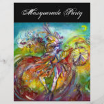 ITALIAN CARNIVAL Masquerade Ball,Dance and Music Flyers