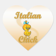 Italian Chick Stickers