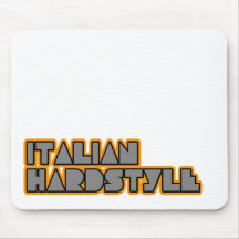 Italian hardstyle mouse pads