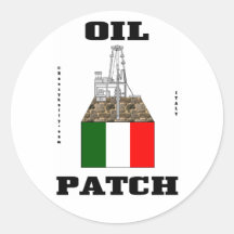 Italian Oil Fields Sticker,Oil Rigs,Oil,Decal,Gas