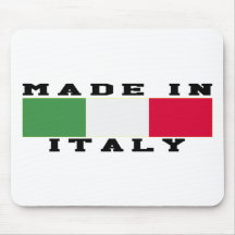 Italy Made In Designs Mousepads