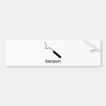 itampon bumper sticker