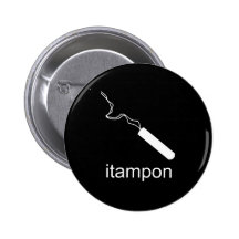 iTampon Pinback Buttons