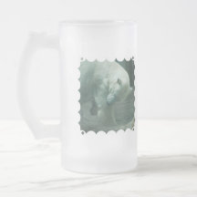 Itchy Polar Bear Frosted Mug