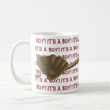 It's a Boy! mug by Tracey Smith Studios