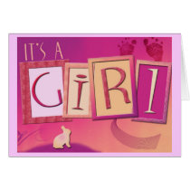 It's a girl! cards