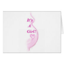 It's A Girl! Greeting Cards