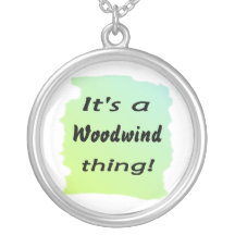 It's a woodwind thing! pendant