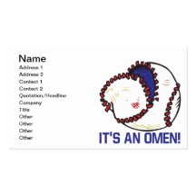 Its An Omen Business Cards