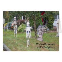 It's Halloween, Let's Boogie! Greeting Cards