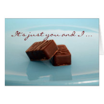 It's just you and I ... Greeting Card