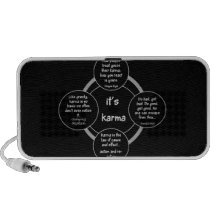 'It's Karma' Portable Speaker