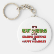 It's Merry Christmas Key Chain