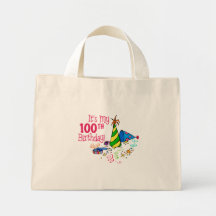 It's My 100th Birthday (Party Hats) Bags